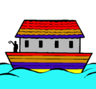 Dibujo Arca de Noe pintado por fandinio
