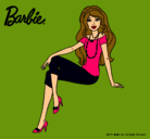 Dibujo Barbie moderna pintado por el_eclipse