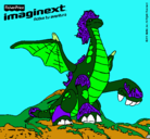 Dibujo Imaginext 9 pintado por boob