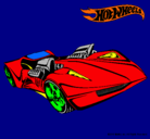 Dibujo Hot Wheels 4 pintado por eneko