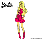 Dibujo Barbie veraniega pintado por ainoaesty