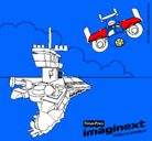 Dibujo Imaginext 18 pintado por 2002