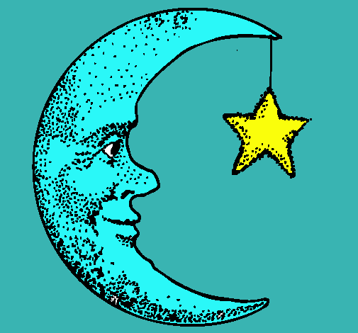 Luna y estrella