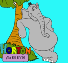 Dibujo Horton pintado por allyson