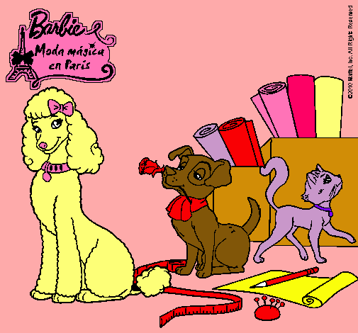 La mascota de Barbie