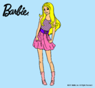 Dibujo Barbie veraniega pintado por patitofeoant