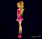 Dibujo Barbie Fashionista 6 pintado por DIOMI