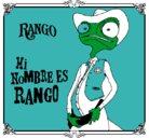 Dibujo Rango pintado por valetino