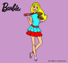 Dibujo Barbie y su mascota pintado por lauracarabia