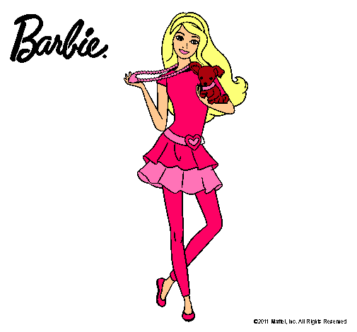 Barbie y su mascota