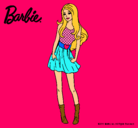 Dibujo Barbie veraniega pintado por GGBGFF