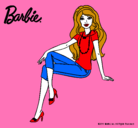 Dibujo Barbie moderna pintado por lourdescamil