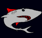 Dibujo Tiburón pintado por kevinbe