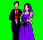 Dibujo Marido y mujer III pintado por 0147