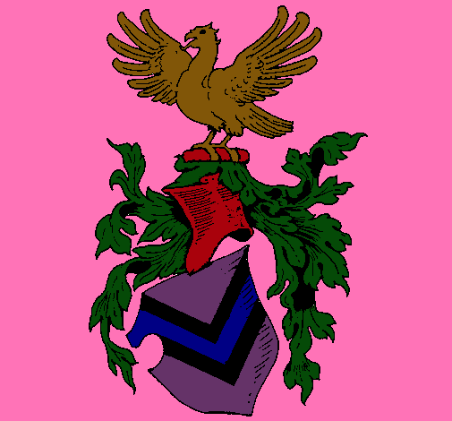 Escudo de armas y aguila 