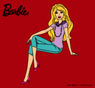 Dibujo Barbie moderna pintado por HHHN