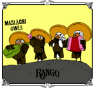 Dibujo Mariachi Owls pintado por laoojdh