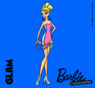 Dibujo Barbie Fashionista 5 pintado por lari