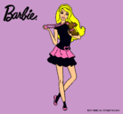 Dibujo Barbie y su mascota pintado por aniatek