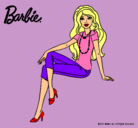 Dibujo Barbie moderna pintado por fernanda1