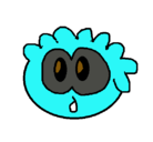 Dibujo Puffle 2 pintado por fefisofia