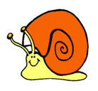 Dibujo Caracol  pintado por petisuis