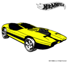 Dibujo Hot Wheels 2 pintado por lean