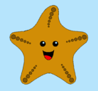 Dibujo Estrella de mar pintado por sarabi