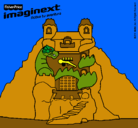 Dibujo Imaginext 12 pintado por polache