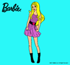 Dibujo Barbie veraniega pintado por Barbhix