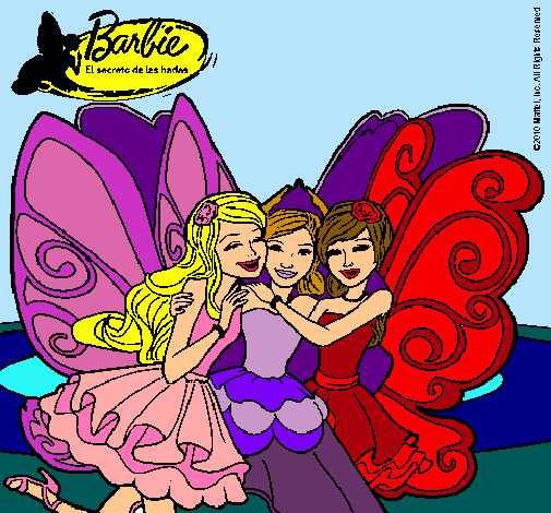 Barbie y sus amigas en hadas