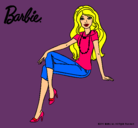 Dibujo Barbie moderna pintado por loiu