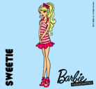 Dibujo Barbie Fashionista 6 pintado por musitilla