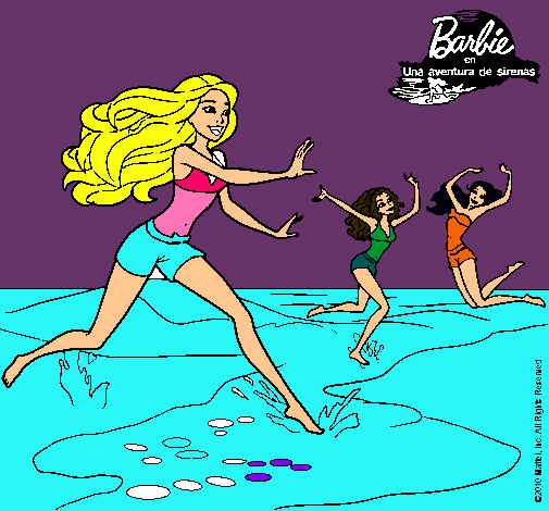 Barbie de regreso a la playa