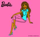 Dibujo Barbie moderna pintado por theybell 