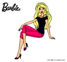 Dibujo Barbie moderna pintado por magaby