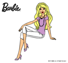 Dibujo Barbie moderna pintado por puataa