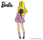 Dibujo Barbie veraniega pintado por yefiner