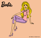 Dibujo Barbie moderna pintado por lucia_2