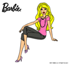 Dibujo Barbie moderna pintado por nayelivalent