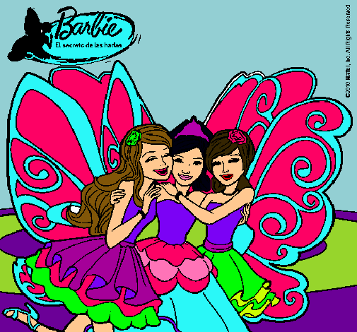 Barbie y sus amigas en hadas