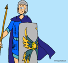 Dibujo Soldado romano II pintado por ghj2134523