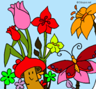 Dibujo Fauna y flora pintado por andrea1735