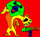 Dibujo Madagascar 2 Alex 2 pintado por deimon