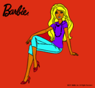 Dibujo Barbie moderna pintado por dgyhdjfbnjbj