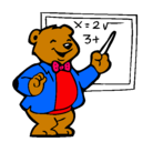 Dibujo Profesor oso pintado por daoj
