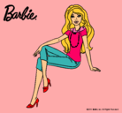 Dibujo Barbie moderna pintado por gbngfggnhgnh