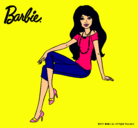 Dibujo Barbie moderna pintado por albamontana