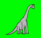 Dibujo Braquiosaurio pintado por NBAX