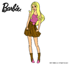 Dibujo Barbie veraniega pintado por nabell